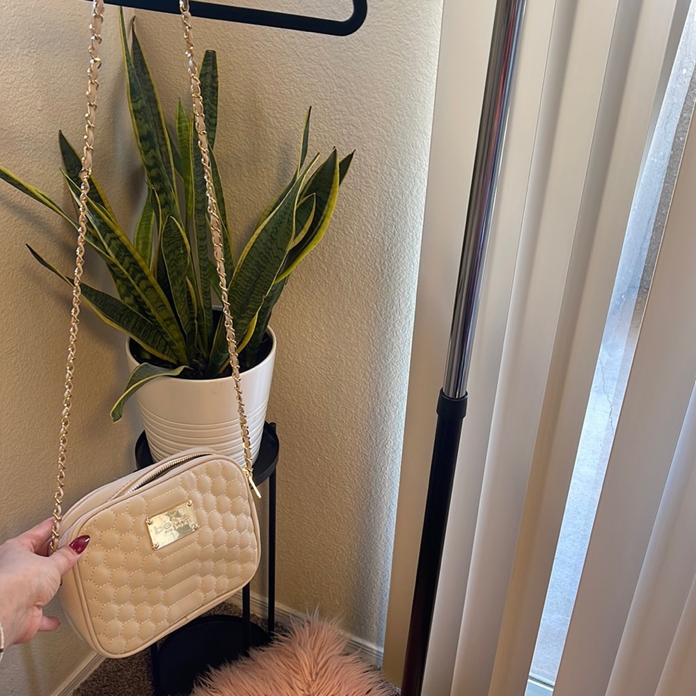 Beige bebe purse